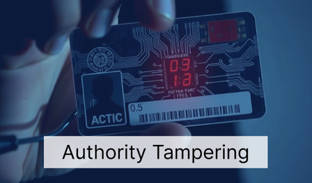 Understanding Authority Tampering